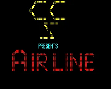Airline (1983)(CCS)[AIRLINE] screen shot title